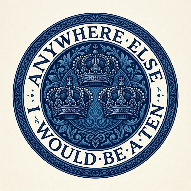 Swedish Crowns Circular Design - A Unique Tribute to Swedish Royalty Swedish Crowns Circular Design - A Unique Tribute to Swedish Royalty