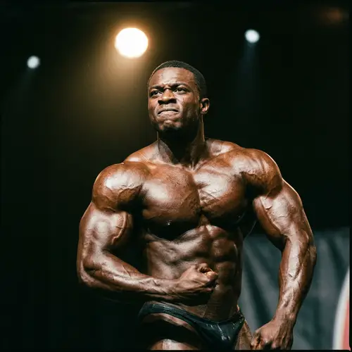 Stunning Bodybuilder with Defined Muscles