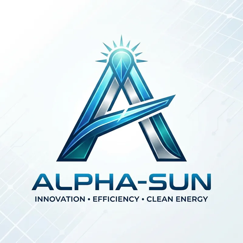 Custom Electric Vehicle Logo Design Inspired by Alpha-sun Innovations