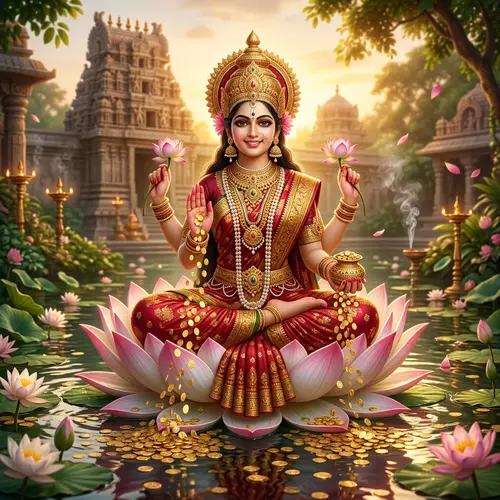Divine Goddess Lakshmi: A Radiant Tribute