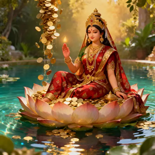 Divine Goddess Lakshmi: A Radiant Tribute