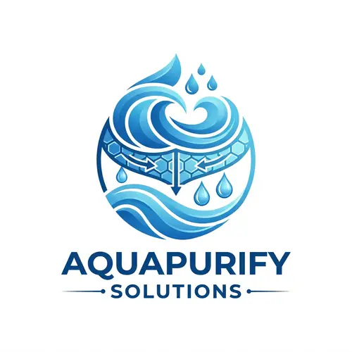 Aquapurify Solutions Logo | Water Purification Design