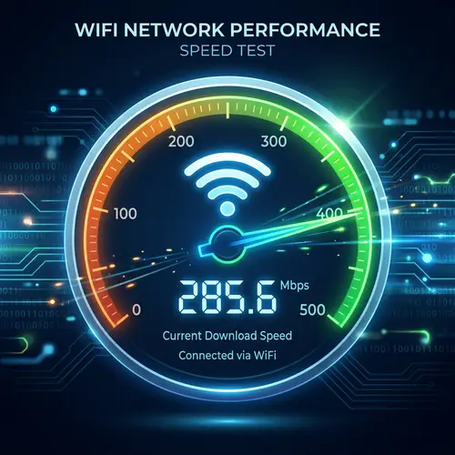 WiFi Speedometer: Check Your Download Speed