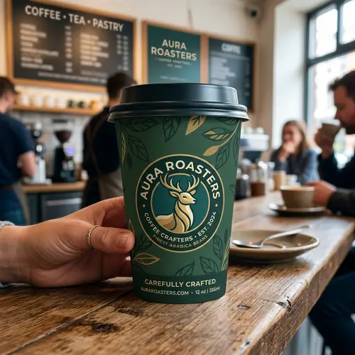 Stylish Starbucks or Luckin Coffee Cups