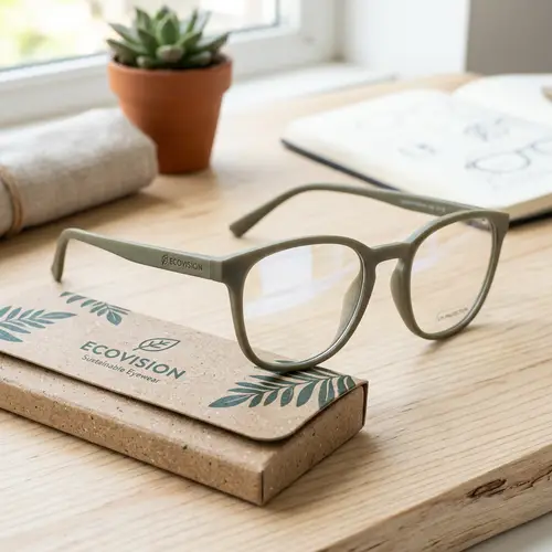 Eco-Friendly Ecovision Glasses: Sustainable Eyewear Design
