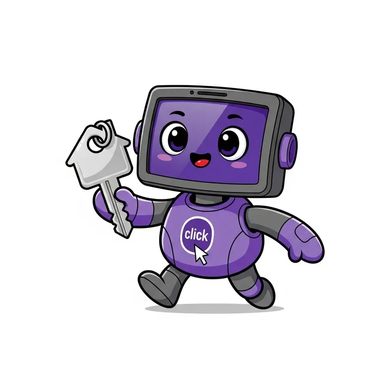 Klixy Mascot Concept: A Fun Digital Assistant