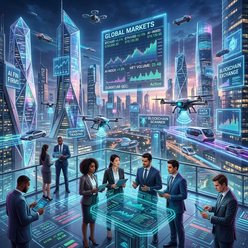 Revolutionize Finance in Futuristic Metropolis Revolutionize Finance in Futuristic Metropolis