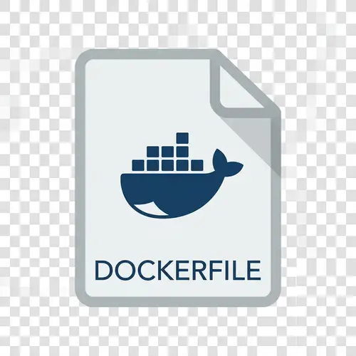 Minimalist Docker File Icon - Scalable & Versatile Design