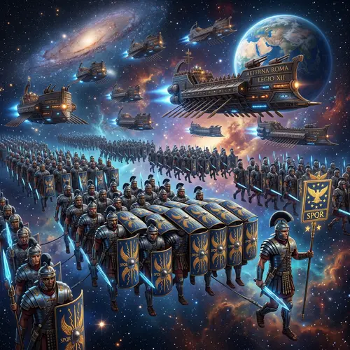 Galactic Roman Army: A Space Odyssey