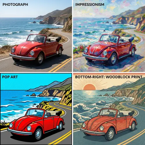 Transform to Different Styles - Creative Designs