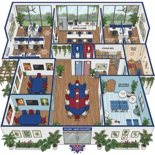 Indian Wedding Event Management Startup: Modern Design Plan