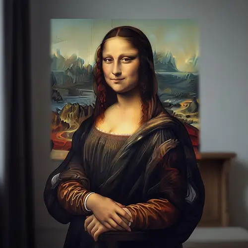 Mona Lisa Cosplay: Ultra-Realistic Photography