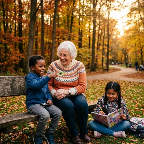 Generational Connection: Family Outdoor Time with Grandchildren