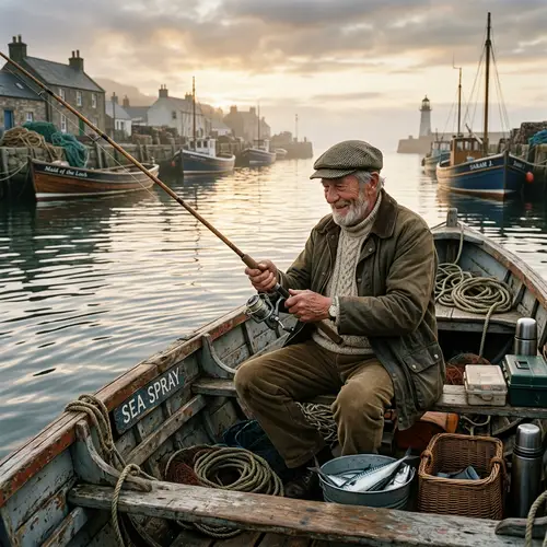 Old Time Fishing: A Journey with an Angler