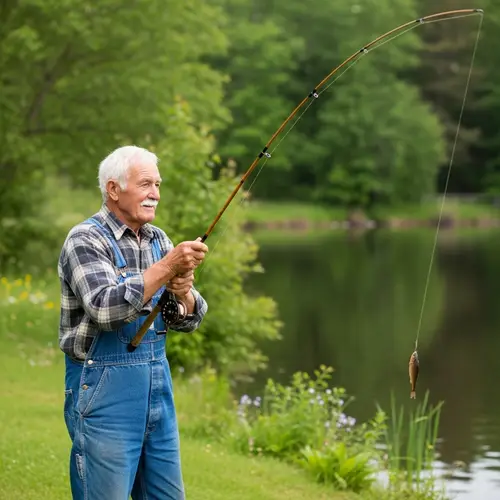 Old Time Fishing: A Journey with an Angler