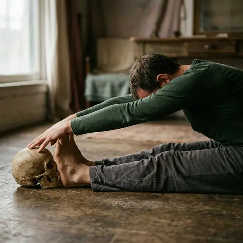 Hand-to-Foot Skull with Outstretched Hands