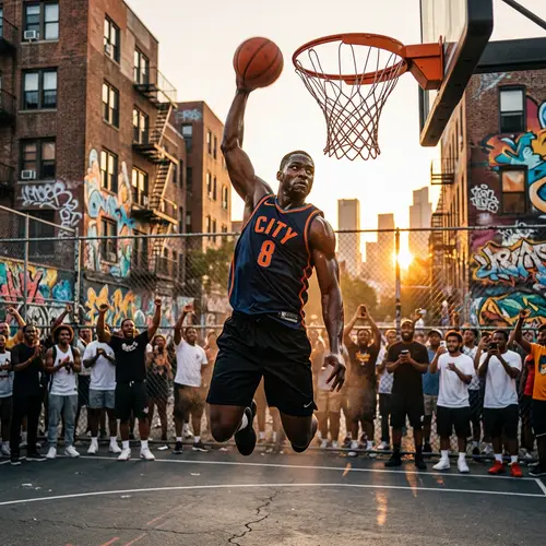 Epic Basketball Dunk Under Sunset | Urban Athleticism