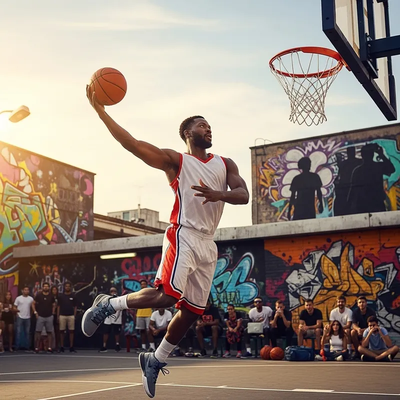 Epic Basketball Dunk Under Sunset | Urban Athleticism