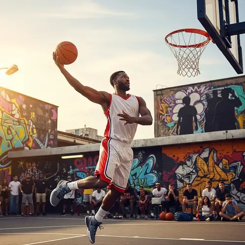 Epic Basketball Dunk Under Sunset | Urban Athleticism