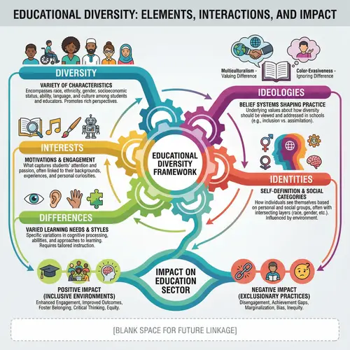 Educational Diversity Infographic: Elements and Impacts