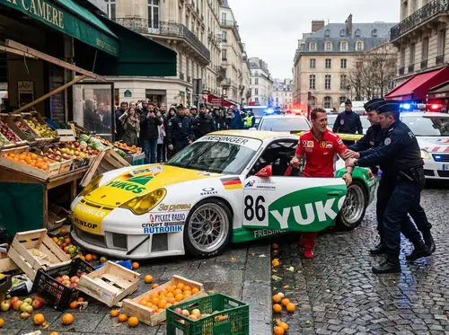 Michael Schumacher Arrested After Paris Car Crash
