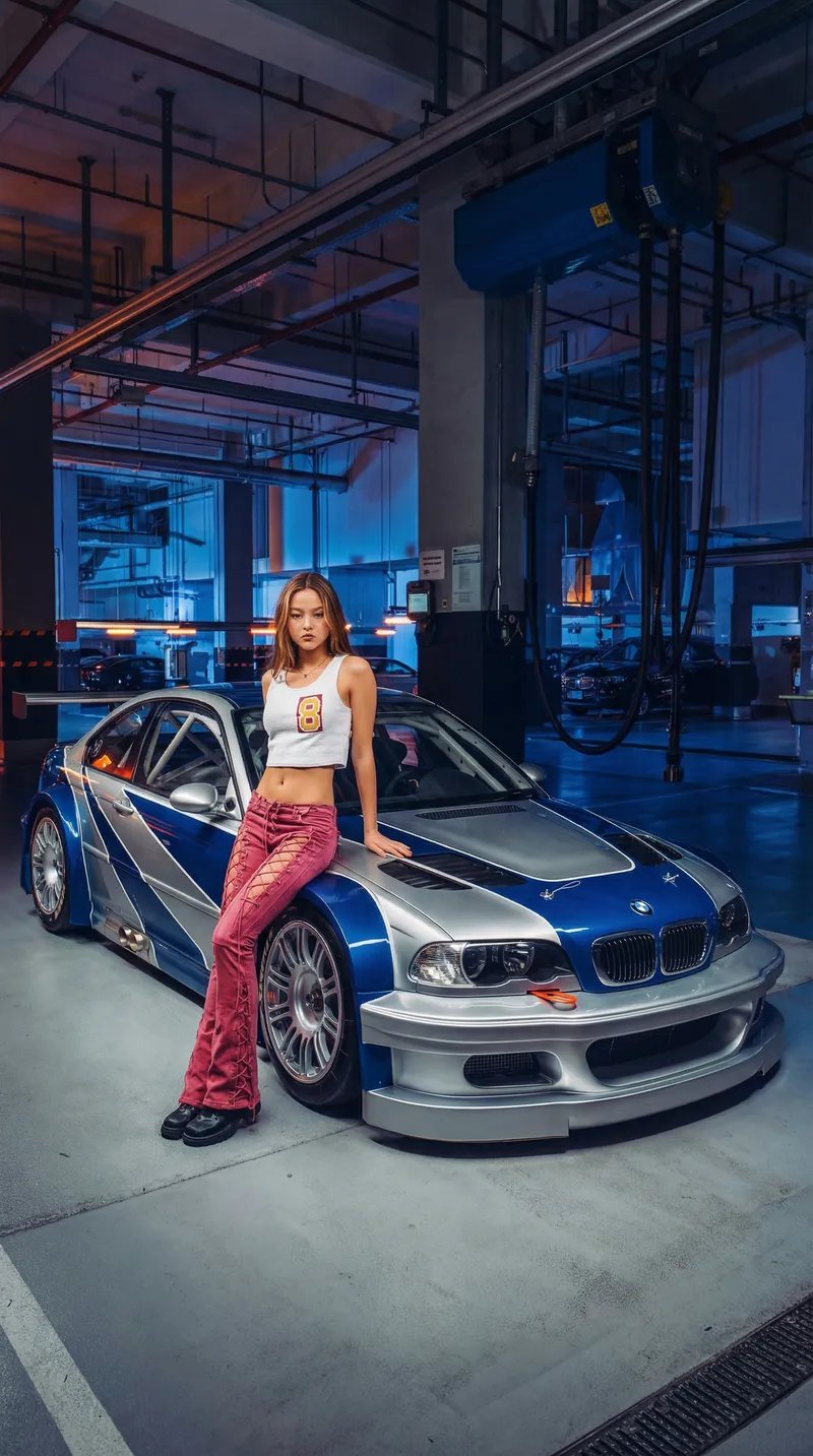 Devon Aoki & M3 GTR: A Stylish Encounter