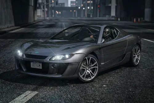 Metallic Grey Car Repainting Services