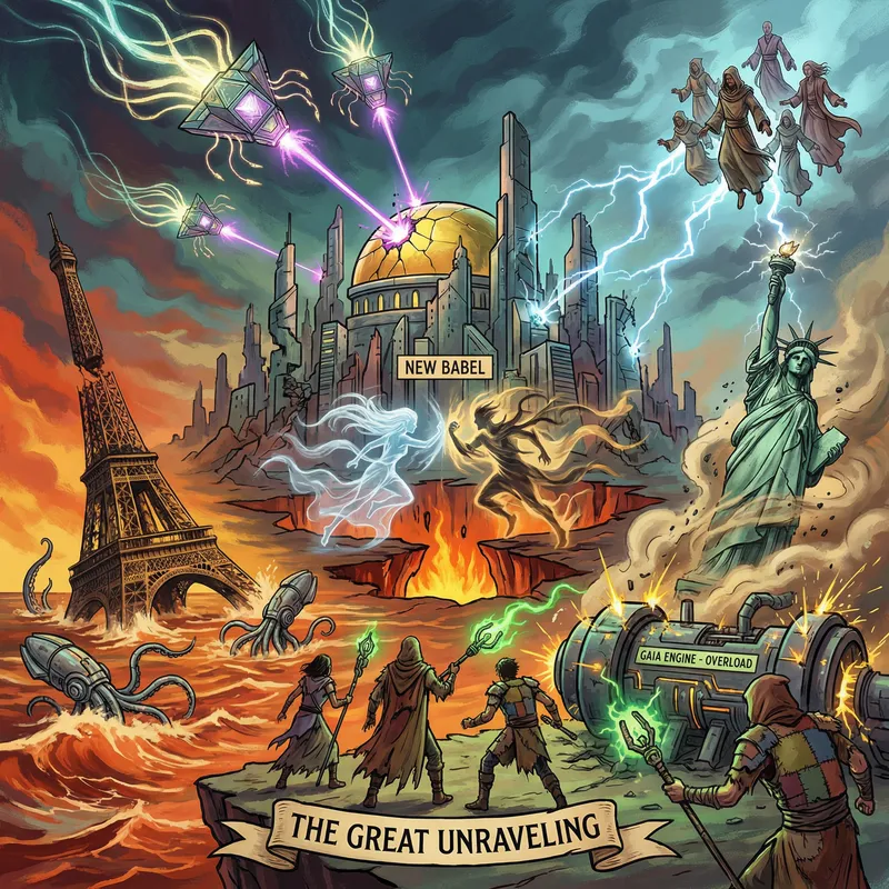 End of the World: Humanity and Cosmic Forces Collide