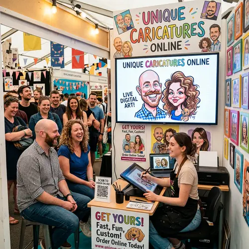 Unique Caricatures Online - Custom Art Designs