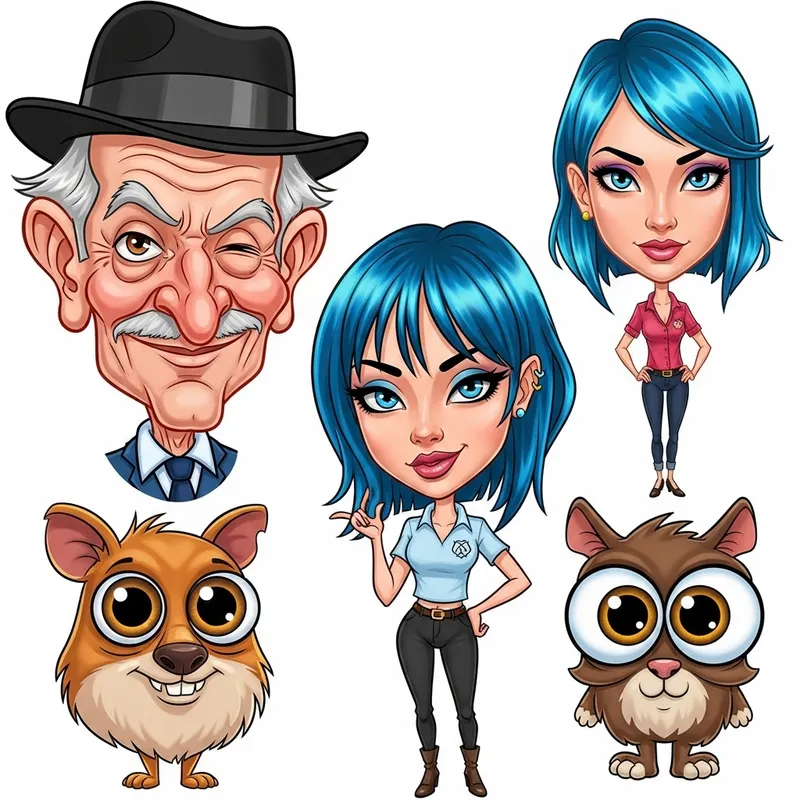 Unique Caricatures Online - Custom Art Designs