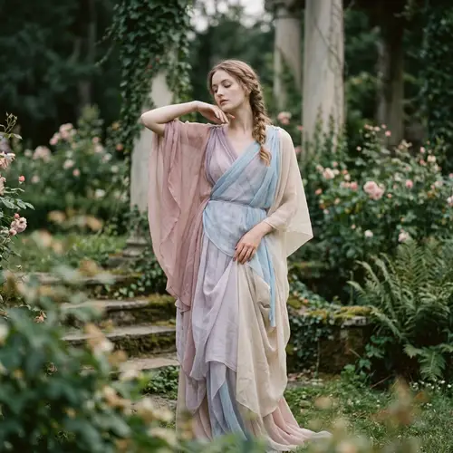 Ethereal Nude Figure in Dreamlike Setting | Fine Art Photography