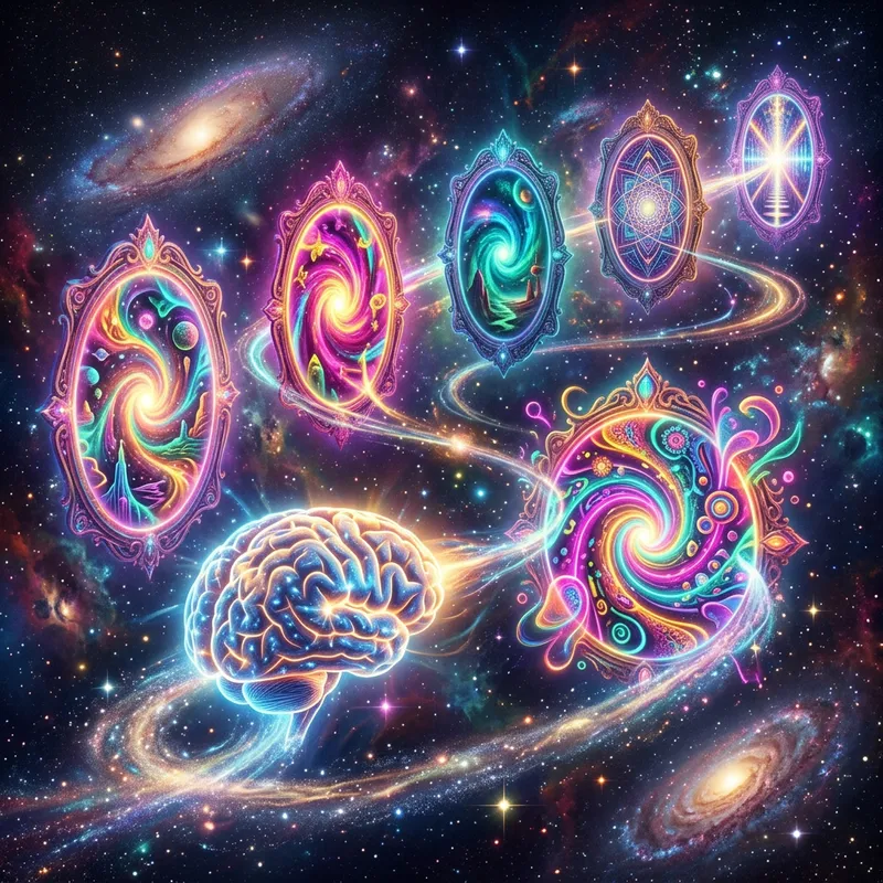 Vibrant Dimensions: Exploring Psychedelic Realms Vibrant Dimensions: Exploring Psychedelic Realms