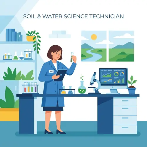 Minimalist Flat Design for SST Work Illustration