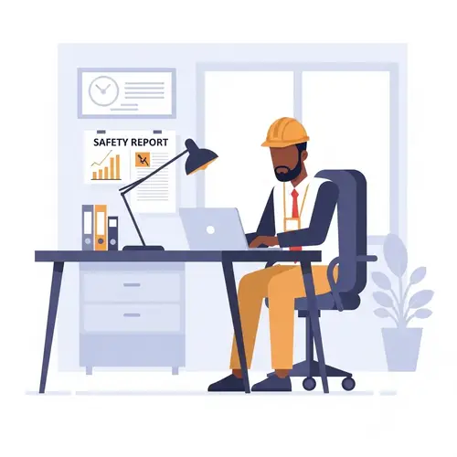 Minimalist Flat Design for SST Work Illustration