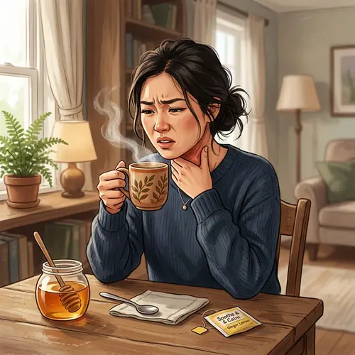 Relieve Sore Throat Naturally: Herbal Tea & Honey Remedies