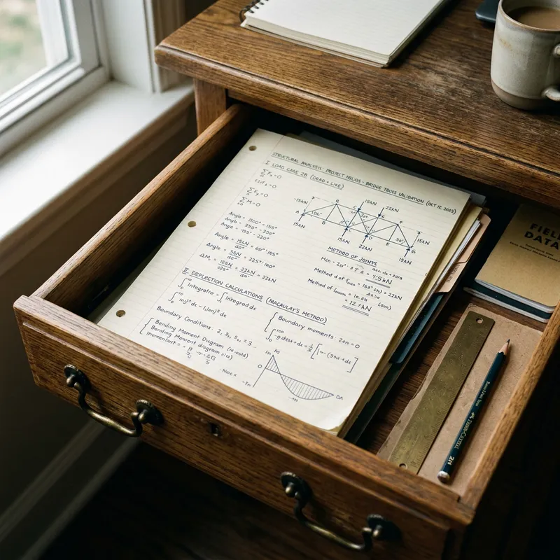 Carefully Organized Worksheet: Detailed Handwritten Notes & Calculations