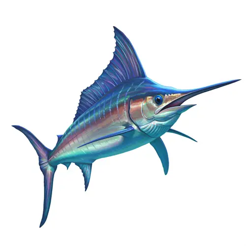 Vibrant Swordfish Art for Decor