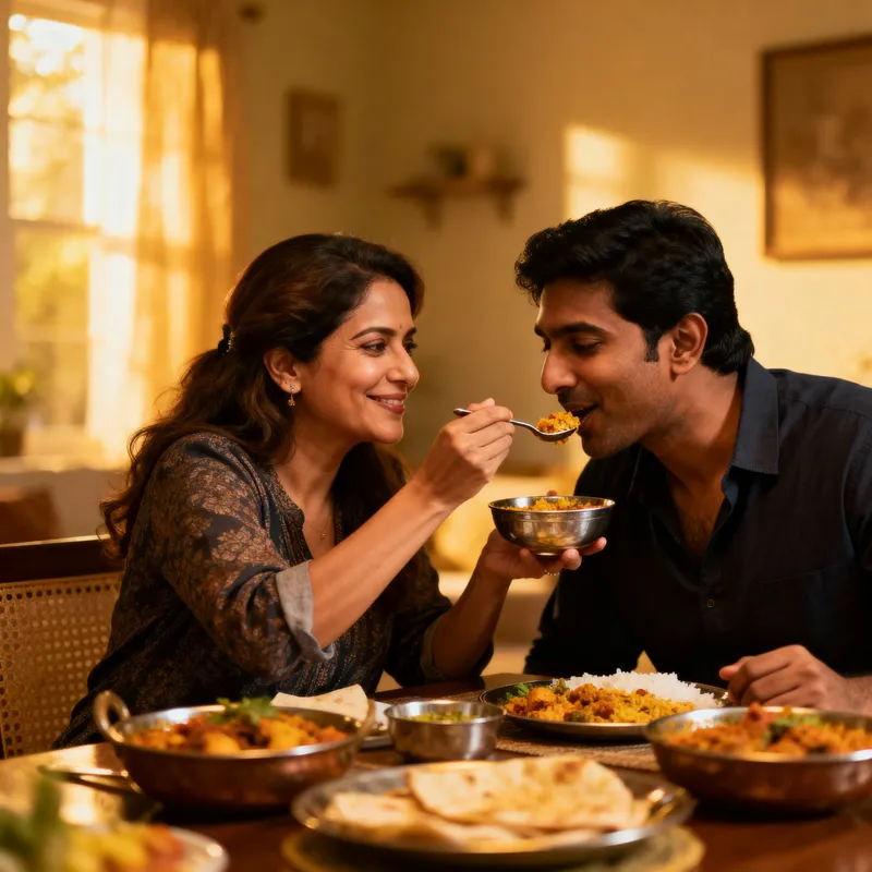 Caring Moments: A Meal Shared Between Cultures