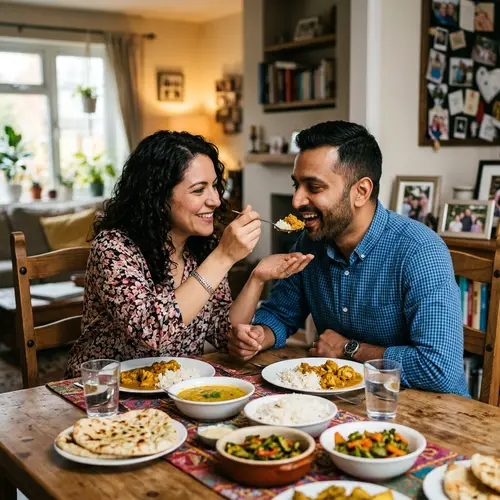 Caring Moments: A Meal Shared Between Cultures