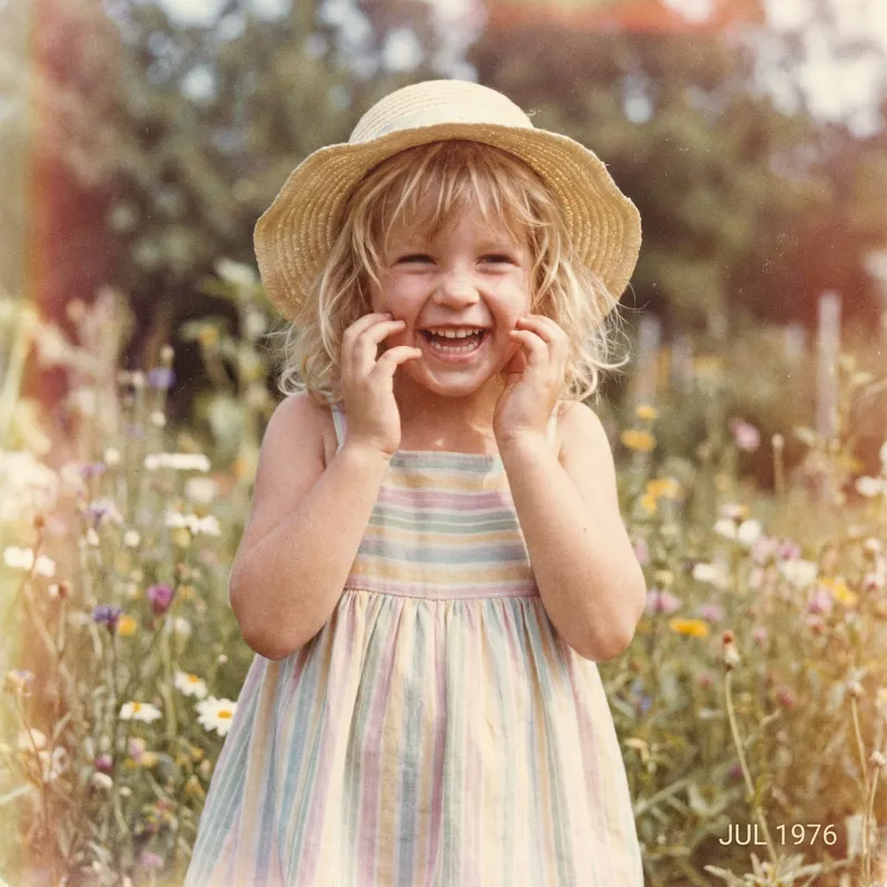 Playful Child Portraiture | Vintage Film Camera Photography