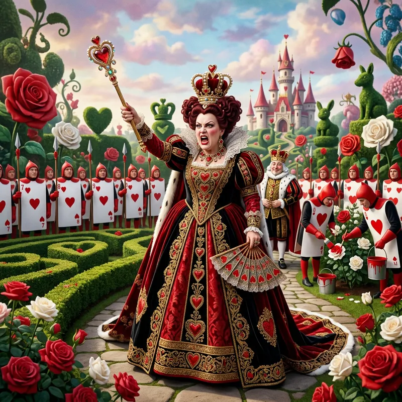 Queen of Hearts - Alice in Wonderland