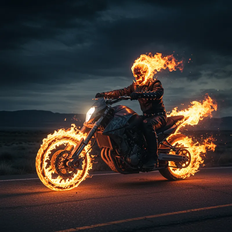 Ghost Rider with Xpulse Bike: Epic Adventure