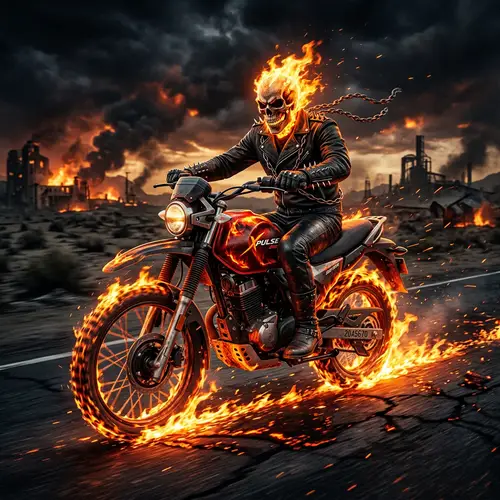 Ghost Rider with Xpulse Bike: Epic Adventure