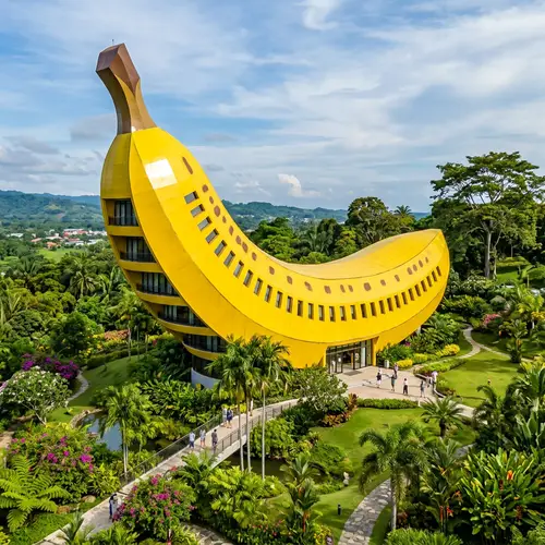 Banana-Shaped Building: Unique Architecture Design