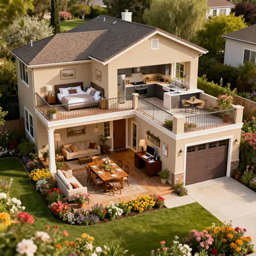 Spacious 600 sqm Two-Story Family Home