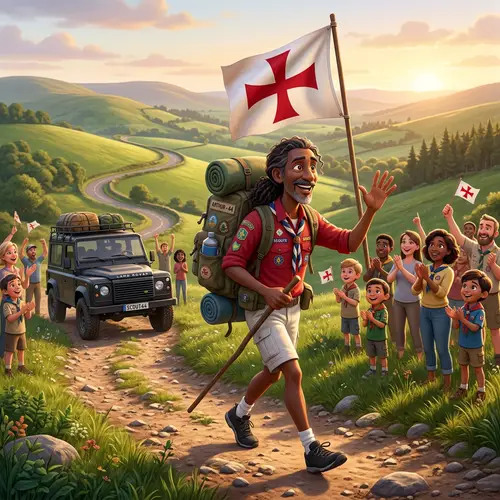 Pixar Style Animation of Scout Adventure