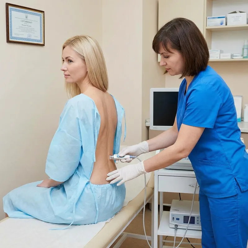 Professional Carboxytherapy Gas Injections for Back Treatment