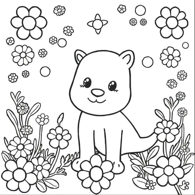September Coloring Pages for Kids