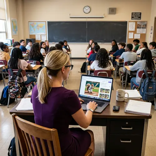 Humorous Animal Sports Images Generated by AI - Educational Scenario