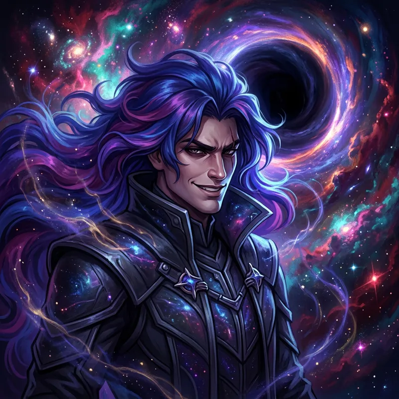 Enigmatic Villain: Odyssey Emperor Kayn in Galactic Aura
